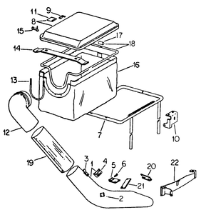 Grass Catcher Attachment Diagram and Parts List for 382 383-0350028U-0350029U-0350032U-0350033U-0350036U-0350037U-132100-132399-132383100-133100-133399-133383100-134100-134399-134383100 Cub Cadet Lawn Tractor